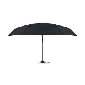 Ombrello economico antivento da 19" Nero - personalizzabile con logo