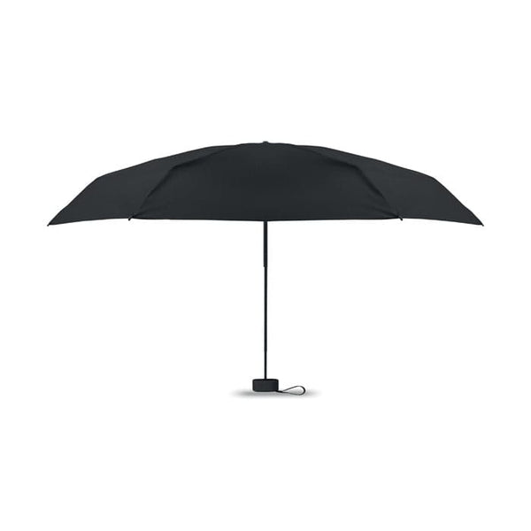 Ombrello economico antivento da 19" Nero - personalizzabile con logo