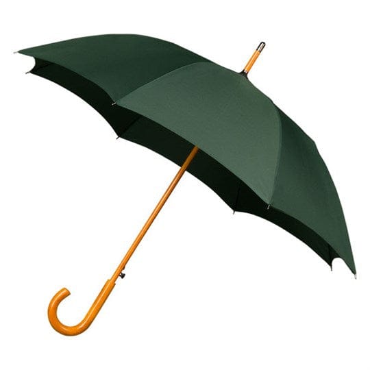 Ombrello Lungo Automatico Falcone – 125 Cm Di Apertura, Resistente Al Vento, Colore Nero/Arancione - 2