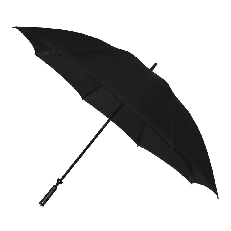 Ombrello golf anti tempesta XXL Nero - personalizzabile con logo