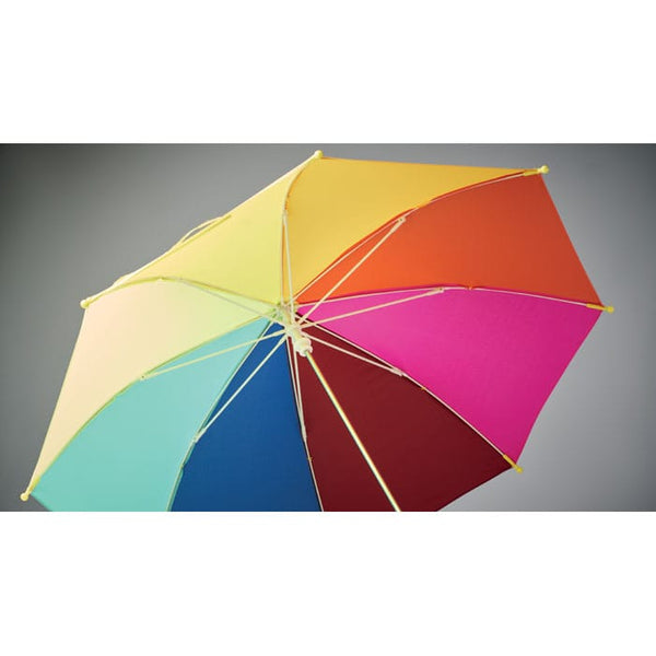 Ombrello per bambini 18" Multicolore - personalizzabile con logo