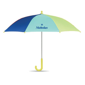 Ombrello per bambini 18" Multicolore - personalizzabile con logo