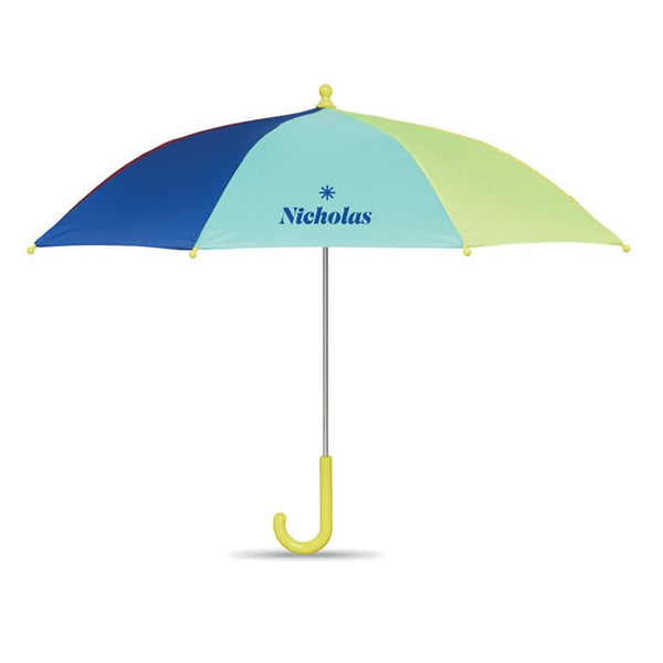 Ombrello per bambini 18" Multicolore - personalizzabile con logo