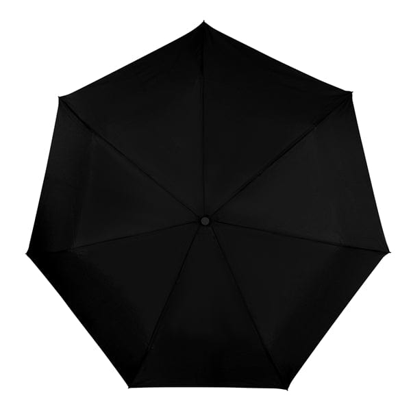 Ombrello pieghevole, AUTO Apri + Chiudi nero - personalizzabile con logo