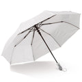 Ombrello pieghevole da 22” Bianco - personalizzabile con logo