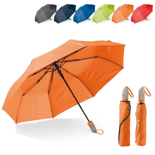 Ombrello pieghevole da 22” con apertura automatica - personalizzabile con logo