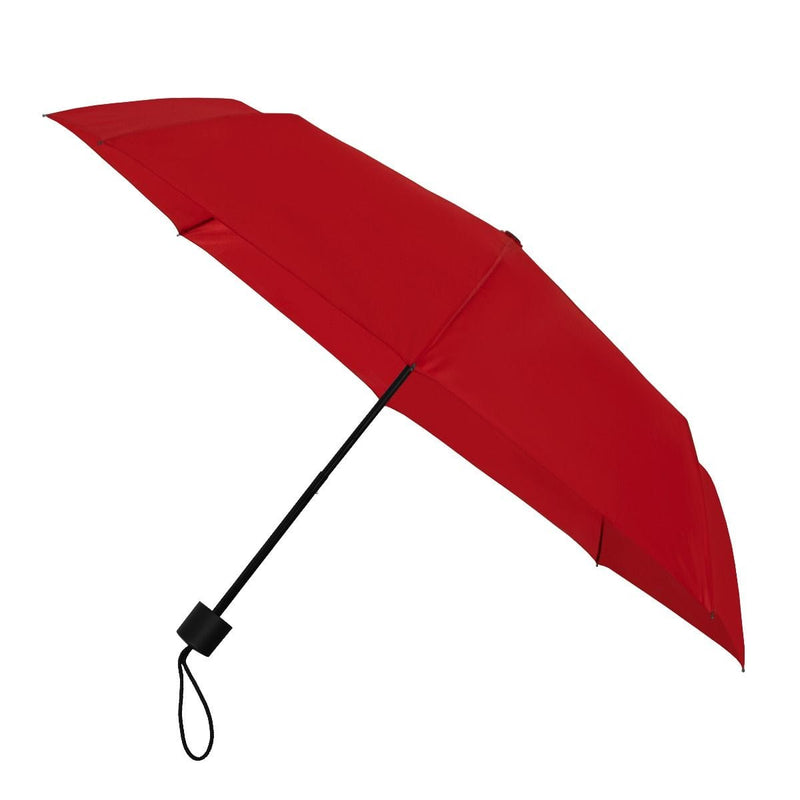 Ombrello pieghevole Falconetti®. rosso - personalizzabile con logo
