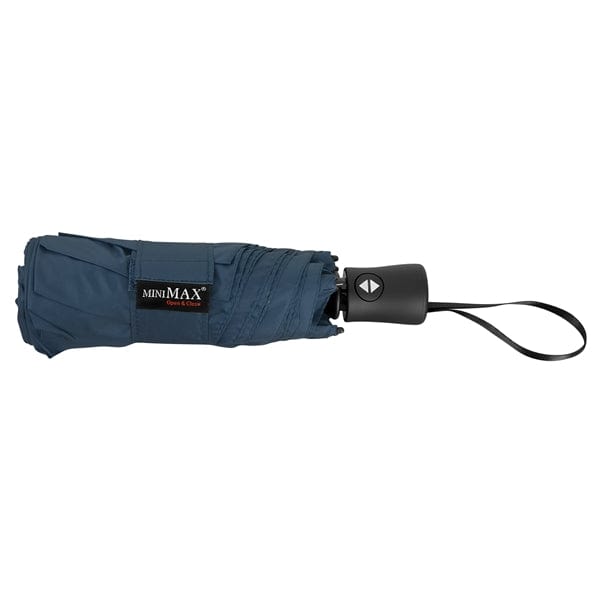 Ombrello pieghevole Minimax®, AUTO Apri + Chiudi Colore: blu, nero €13.63 - LGF-425-PMS 19-4026 TPX