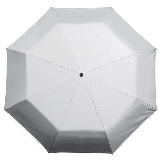 Ombrello pieghevole Minimax®, con custodia riflettente bianco - personalizzabile con logo