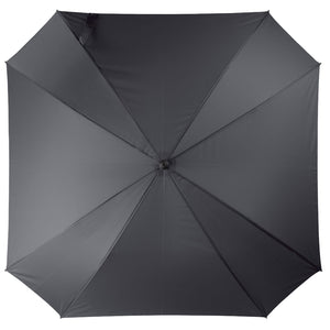 Ombrello quadrato 27 ”Deluxe con custodia - personalizzabile con logo