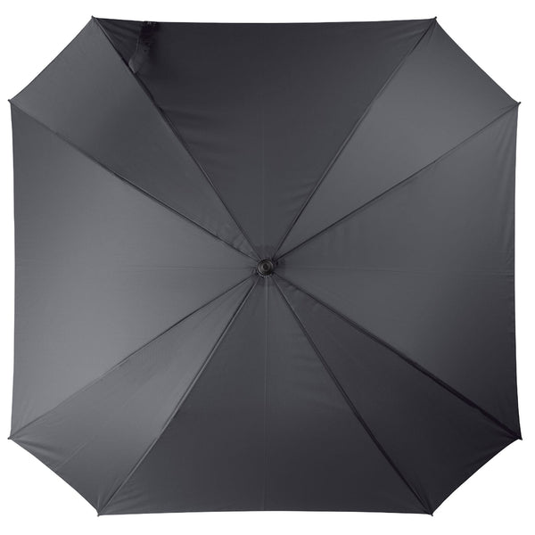 Ombrello quadrato 27 ”Deluxe con custodia - personalizzabile con logo