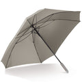 Ombrello quadrato 27 ”Deluxe con custodia Tortora - personalizzabile con logo
