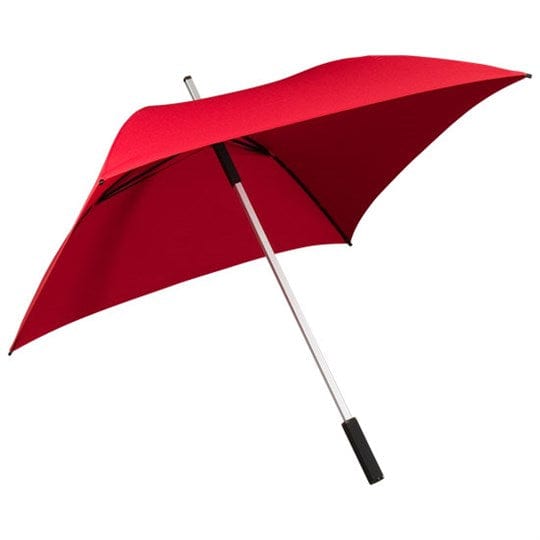 Ombrello quadrato ALL SQUARE® rosso - personalizzabile con logo
