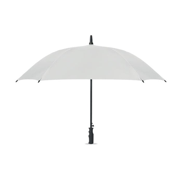 Ombrello quadrato antivento Bianco - personalizzabile con logo
