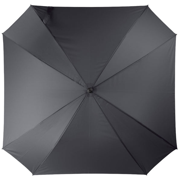 Ombrello quadrato da 27” deluxe - personalizzabile con logo