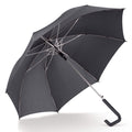 Ombrello stick 23” con apertura automatica grigio - personalizzabile con logo