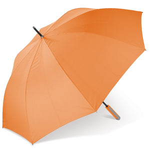 Ombrello stick 25” con apertura automatica Arancione - personalizzabile con logo