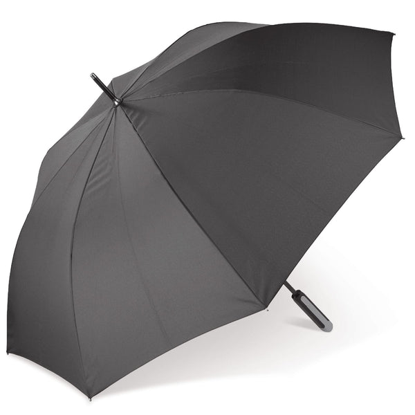 Ombrello stick 25” con apertura automatica Nero - personalizzabile con logo