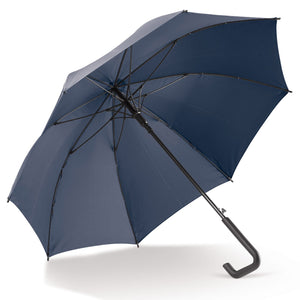 Ombrello Stick Deluxe da 23” blu navy - personalizzabile con logo