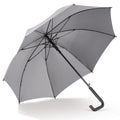 Ombrello Stick Deluxe da 23” Grigio - personalizzabile con logo
