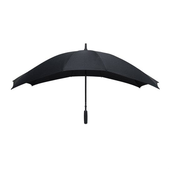 Ombrello Twin Falcone®. nero - personalizzabile con logo