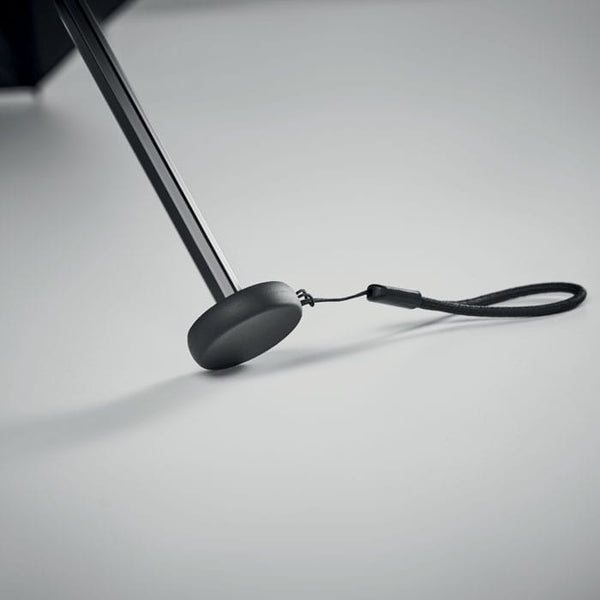 Ombrello ultraleggero Nero - personalizzabile con logo