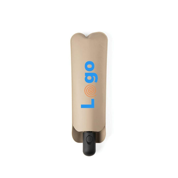 Ombrello VINGA Baltimore AWARE rPET 21" beige - personalizzabile con logo