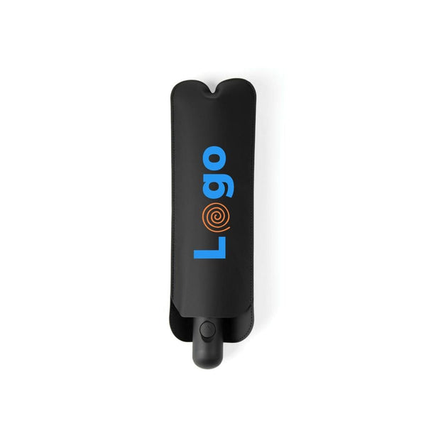 Ombrello VINGA Baltimore AWARE rPET 21" nero - personalizzabile con logo