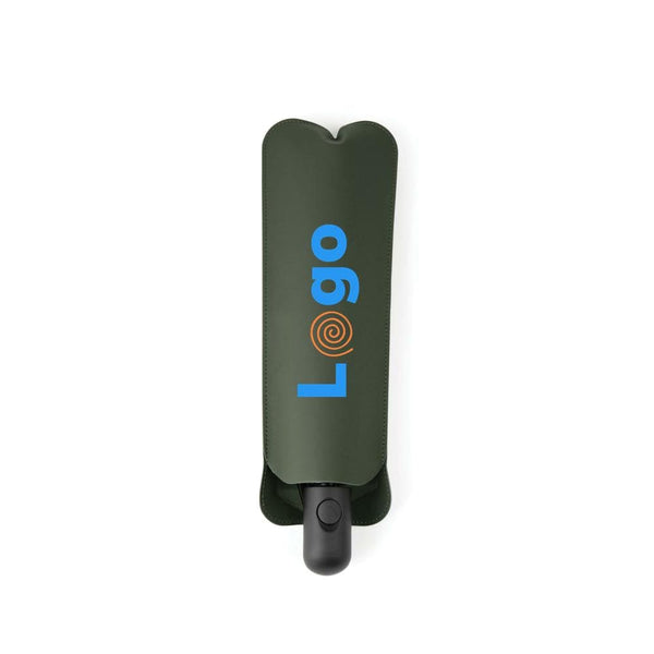 Ombrello VINGA Baltimore AWARE rPET 21" verde - personalizzabile con logo