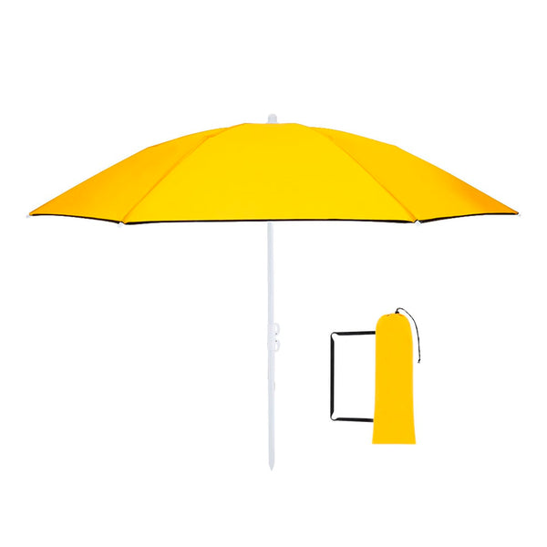 Ombrellone Pieghevole Misarya giallo - personalizzabile con logo