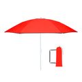 Ombrellone Pieghevole Misarya rosso - personalizzabile con logo