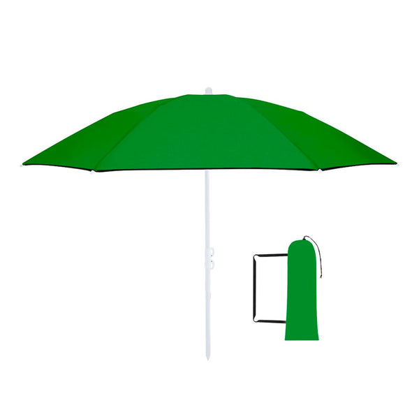 Ombrellone Pieghevole Misarya verde - personalizzabile con logo