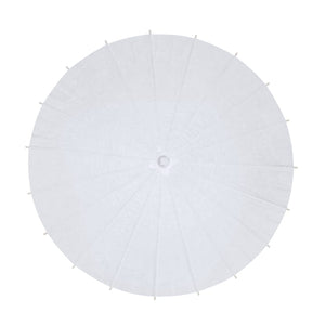 Ombrellone Zalea bianco - personalizzabile con logo