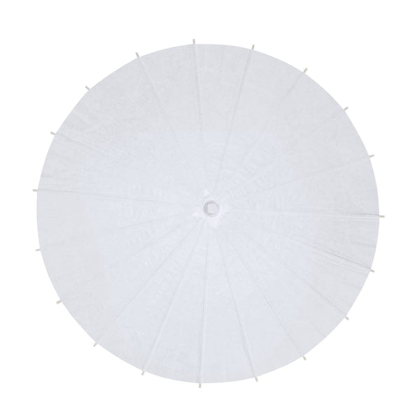 Ombrellone Zalea bianco - personalizzabile con logo