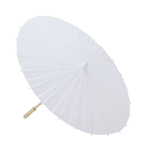 Ombrellone Zalea bianco - personalizzabile con logo