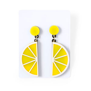 Orecchini Kely limon - personalizzabile con logo