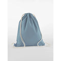Organic Cotton InCo. Gymsac azzurro - personalizzabile con logo