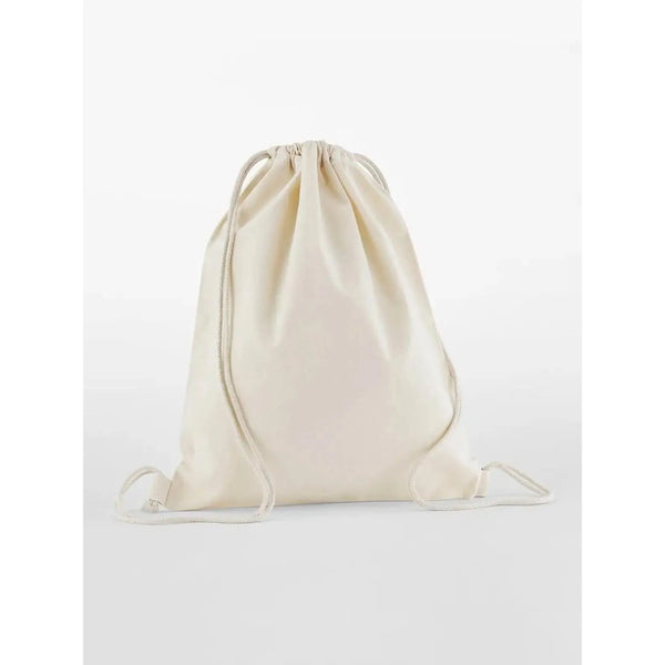 Organic Cotton InCo. Gymsac natural - personalizzabile con logo