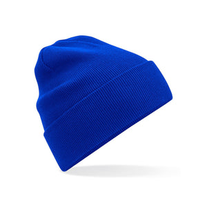 Organic Cotton Original Cuffed Beanie royal - personalizzabile con logo