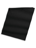 Organic Cotton Tea Towel nero - personalizzabile con logo