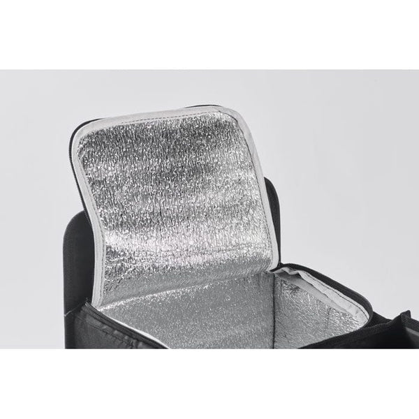Organizer per auto pieghevole Nero - personalizzabile con logo