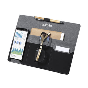 Organizer Supporto Tronser grigio - personalizzabile con logo