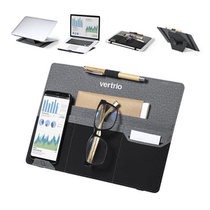 Organizer Supporto Tronser grigio - personalizzabile con logo