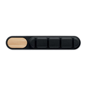 Organizzatore cavi in silicone - personalizzabile con logo