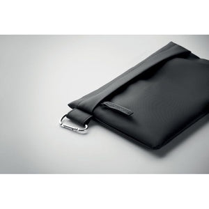 Organizzatore in 600D RPET Nero - personalizzabile con logo