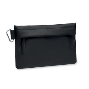 Organizzatore in 600D RPET Nero - personalizzabile con logo