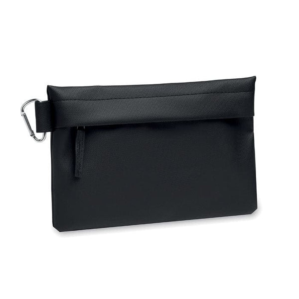 Organizzatore in 600D RPET Nero - personalizzabile con logo