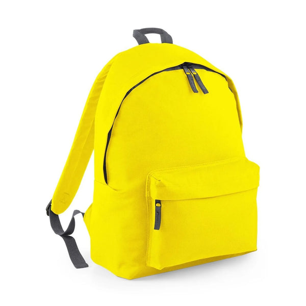 Original Fashion Backpack giallo - personalizzabile con logo