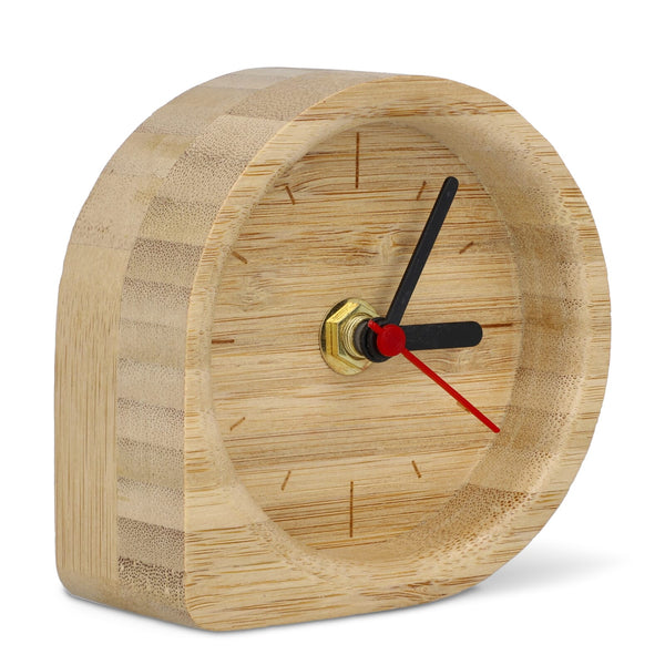 Orologio da tavolo a goccia natural - personalizzabile con logo