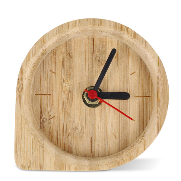 Orologio da tavolo a goccia natural - personalizzabile con logo